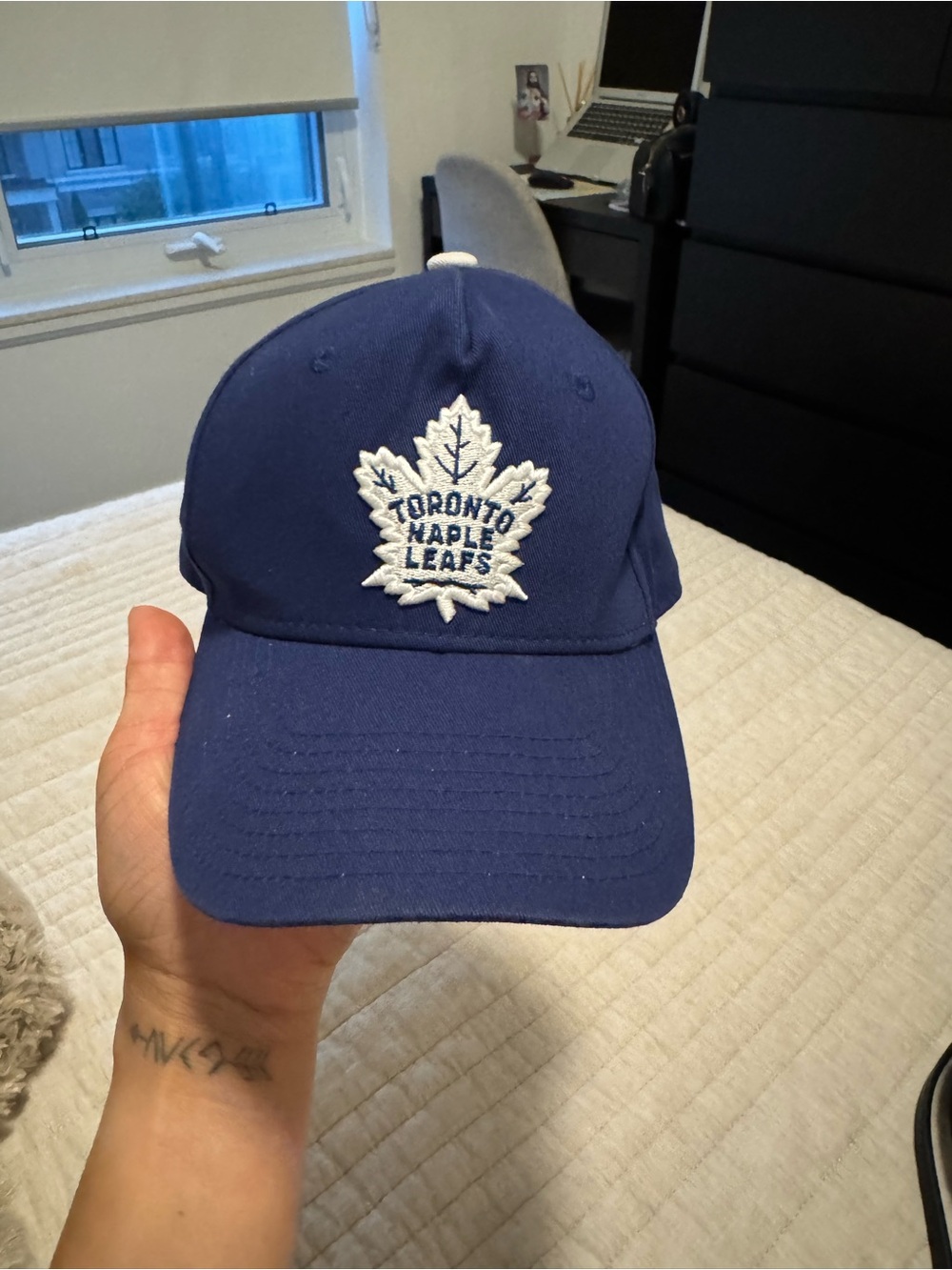 NHL Toronto Maple Leafs Blue and White Kids Hat